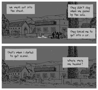 Illustration for article titled Guy Delisle's Hostage Tells a Grim, True Tale of Captivity in a Haunting, Minimalist Style